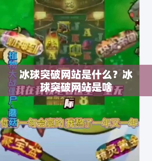 冰球突破网站是什么？冰球突破网站是啥
