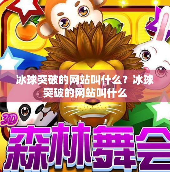 冰球突破的网站叫什么？冰球突破的网站叫什么