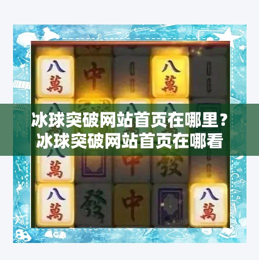 冰球突破网站首页在哪里？冰球突破网站首页在哪看