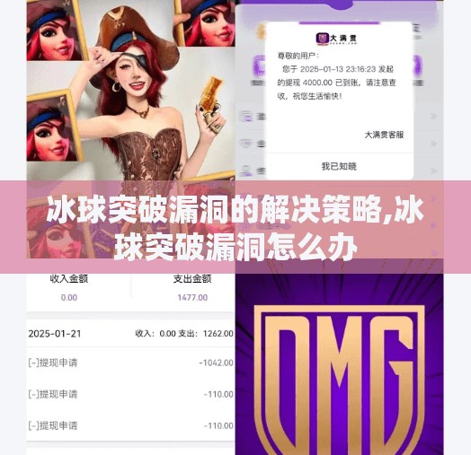 冰球突破漏洞的解决策略,冰球突破漏洞怎么办