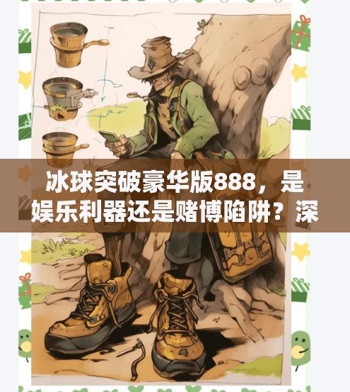 冰球突破豪华版888，是娱乐利器还是赌博陷阱？深度拆解这款上头游戏的真相,冰球突破豪华版888