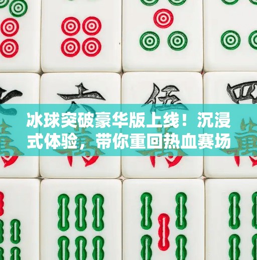 冰球突破豪华版上线！沉浸式体验，带你重回热血赛场！冰球突破豪华版现在
