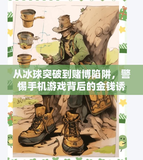 从冰球突破到赌博陷阱，警惕手机游戏背后的金钱诱惑,赌博冰球突破豪华版