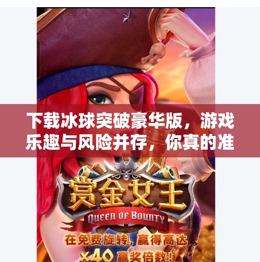 下载冰球突破豪华版，游戏乐趣与风险并存，你真的准备好了吗？下载冰球突破豪华版