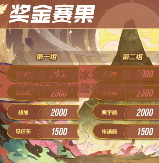 冰球音乐的破冰之声，那些让赛场沸腾的旋律你听过吗？突破冰球音乐叫什么