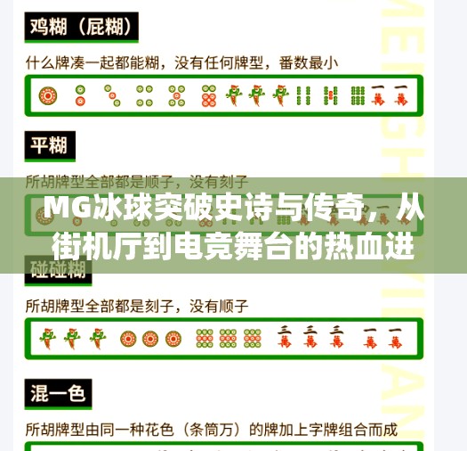 MG冰球突破史诗与传奇，从街机厅到电竞舞台的热血进化史,mg冰球突破史诗和传奇