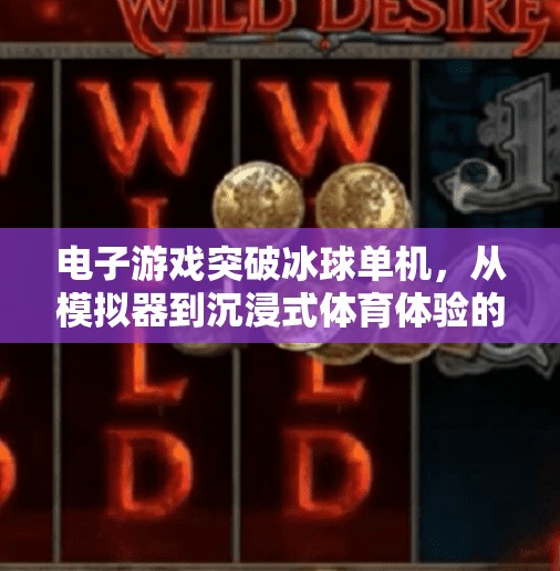电子游戏突破冰球单机，从模拟器到沉浸式体育体验的革命性跃迁,电子游戏突破冰球单机