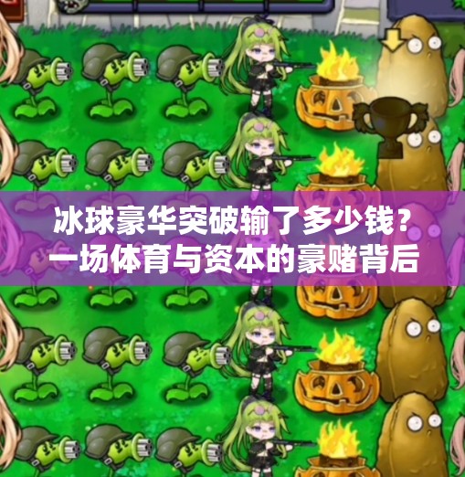 冰球豪华突破输了多少钱?一场体育与资本的豪赌背后,谁在买单?冰球豪华突破输了多少钱