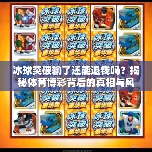 冰球突破输了还能退钱吗？揭秘体育博彩背后的真相与风险,冰球突破输了还能退钱吗