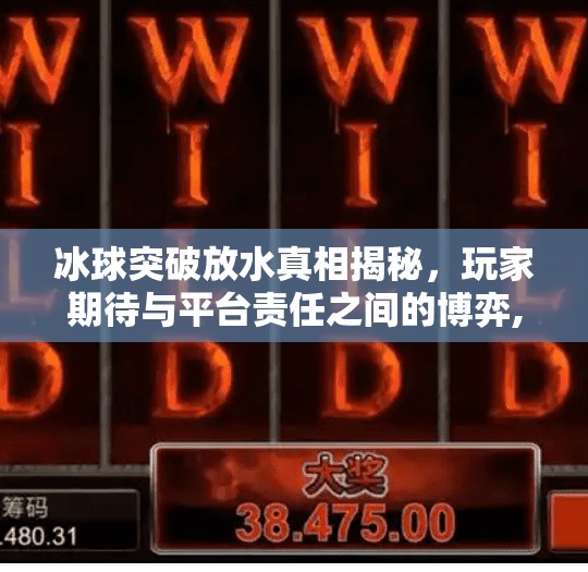 冰球突破放水真相揭秘，玩家期待与平台责任之间的博弈,冰球突破什么时候能放水